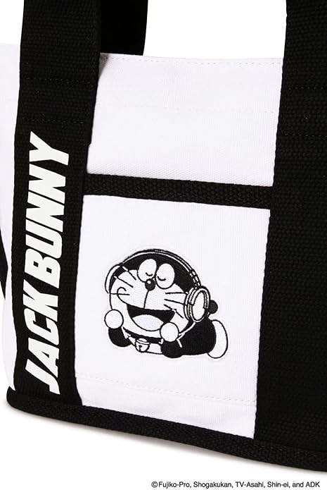 ジャックバニー ドラえもん コラボ 大容量 ゴルフバッグ カートバッグ 限定品 ドラえもん 総柄カートバッグ(ラウンドバッグ)|Jack Bunny